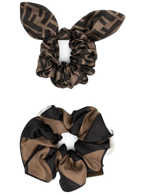 fendi scrunchie for sale|Fendi hair accessories.